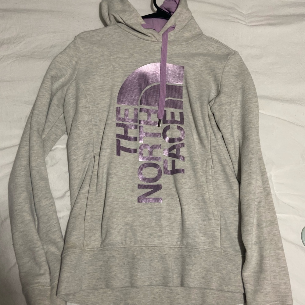 North Face sweatshirt